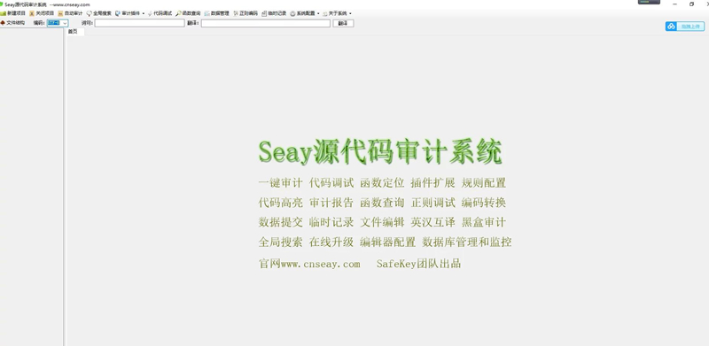 C052 【去马修复版】SEAY代码审计系统源码 独家去除后门/排门