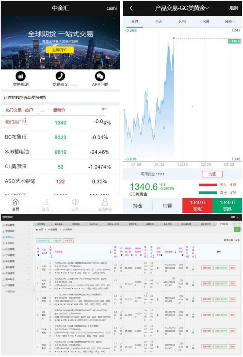 C708 2019年6月YII二次开发微交易微盘微期货点位盘系统源码+安装说明
