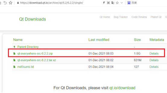 Qt6.2.2源代码校对及加装（Win10 VS2019）